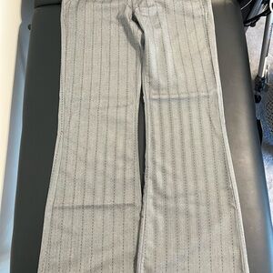 Tyte Jeans Black and Pink Herringbone Pants